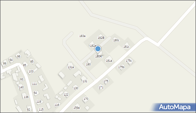 Rudka, Rudka, 180A, mapa Rudka