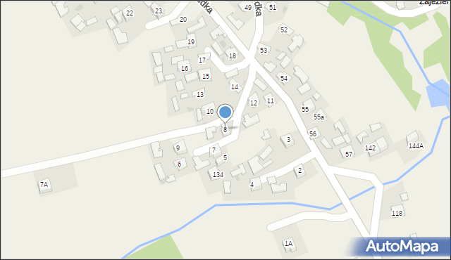 Rudka, Rudka, 8, mapa Rudka