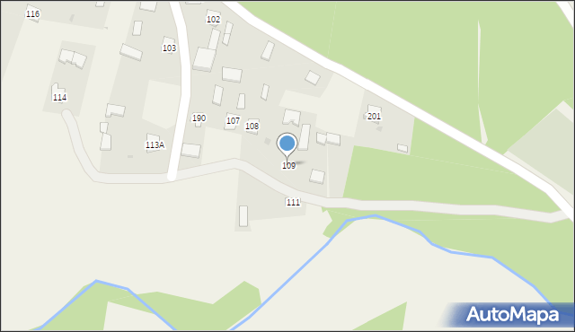 Rudka, Rudka, 109, mapa Rudka