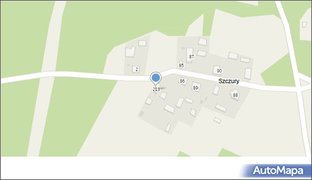 Rudka, Rudka, 213, mapa Rudka