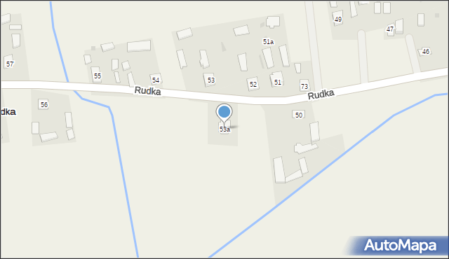 Rudka, Rudka, 53a, mapa Rudka