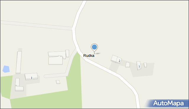 Rudka, Rudka, 2b, mapa Rudka