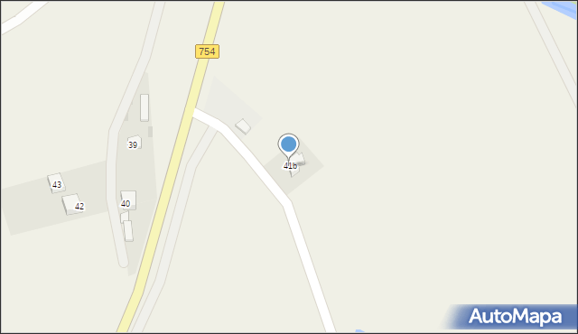Rudka Bałtowska, Rudka Bałtowska, 41b, mapa Rudka Bałtowska