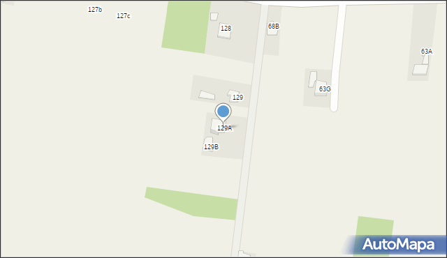 Rudka Kozłowiecka, Rudka Kozłowiecka, 129A, mapa Rudka Kozłowiecka