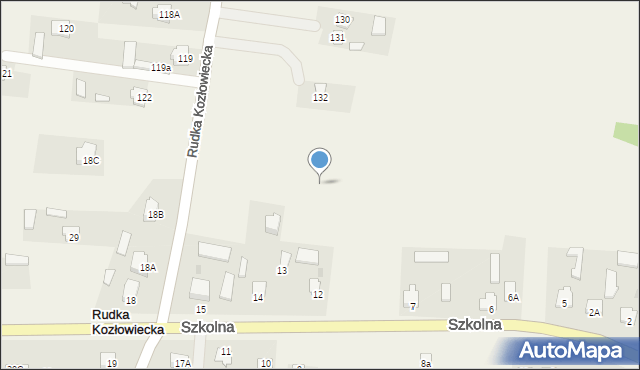 Rudka Kozłowiecka, Rudka Kozłowiecka, 12b, mapa Rudka Kozłowiecka