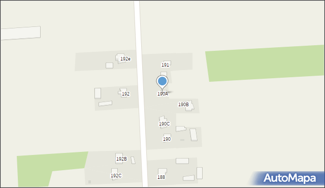 Rudka Kozłowiecka, Rudka Kozłowiecka, 190A, mapa Rudka Kozłowiecka