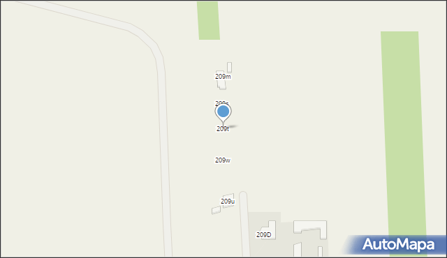 Rudka Kozłowiecka, Rudka Kozłowiecka, 209t, mapa Rudka Kozłowiecka