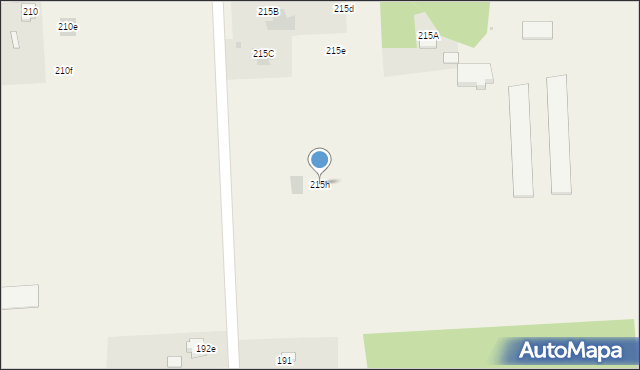 Rudka Kozłowiecka, Rudka Kozłowiecka, 215h, mapa Rudka Kozłowiecka