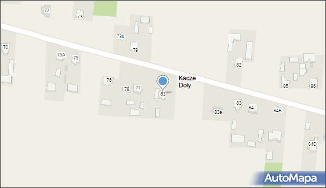 Rudka Kozłowiecka, Rudka Kozłowiecka, 81, mapa Rudka Kozłowiecka