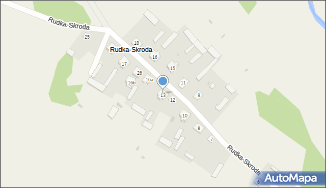 Rudka-Skroda, Rudka-Skroda, 14, mapa Rudka-Skroda