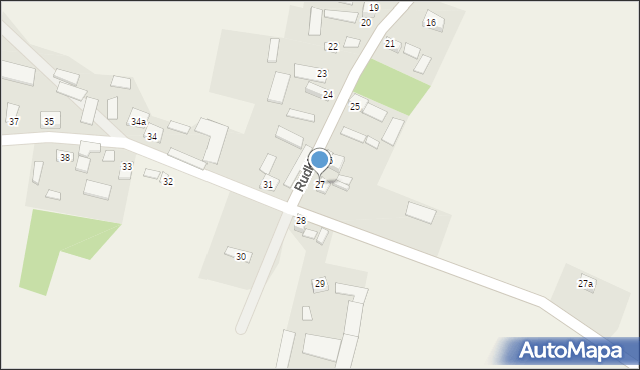 Rudki, Rudki, 27, mapa Rudki