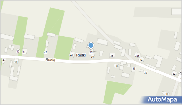 Rudki, Rudki, 40, mapa Rudki