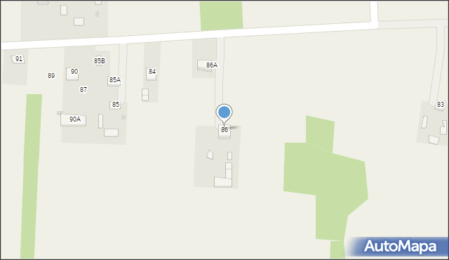 Rudki, Rudki, 86, mapa Rudki