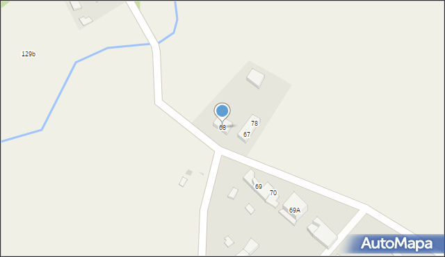 Rudki, Rudki, 68, mapa Rudki