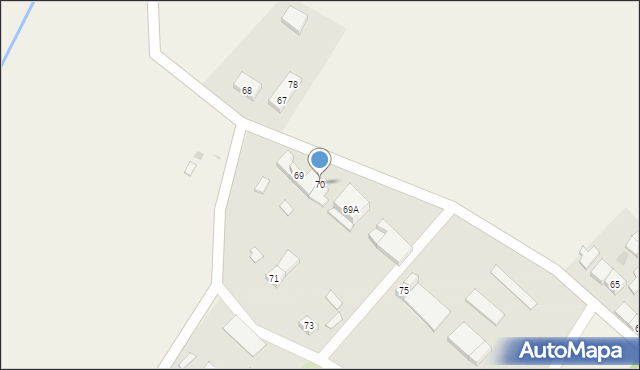 Rudki, Rudki, 70, mapa Rudki