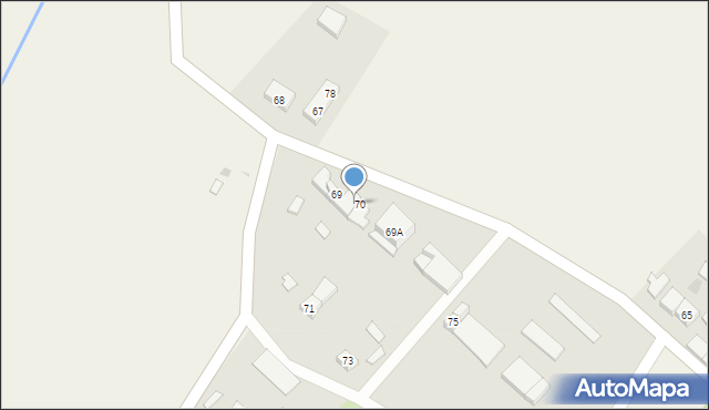 Rudki, Rudki, 70A, mapa Rudki
