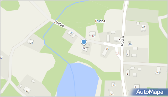 Rudna, Rudna, 14, mapa Rudna