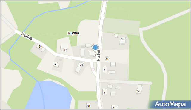 Rudna, Rudna, 3, mapa Rudna