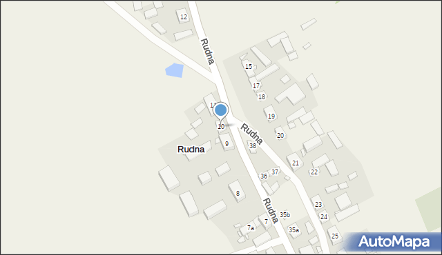 Rudna, Rudna, 10, mapa Rudna