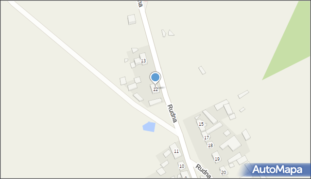 Rudna, Rudna, 12, mapa Rudna