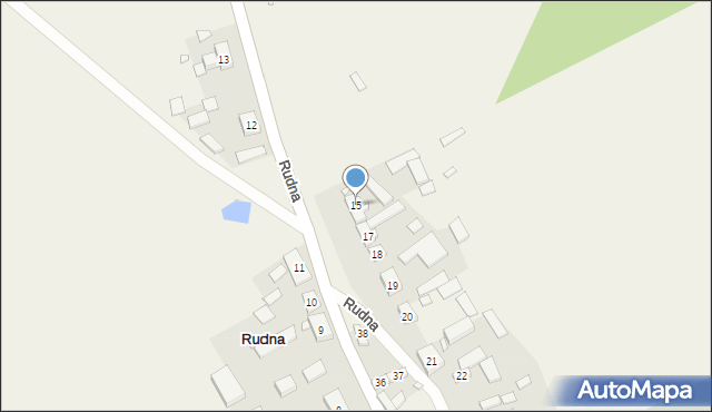 Rudna, Rudna, 15, mapa Rudna