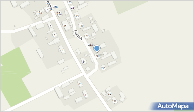 Rudna, Rudna, 29, mapa Rudna