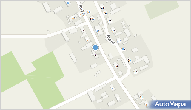 Rudna, Rudna, 4, mapa Rudna