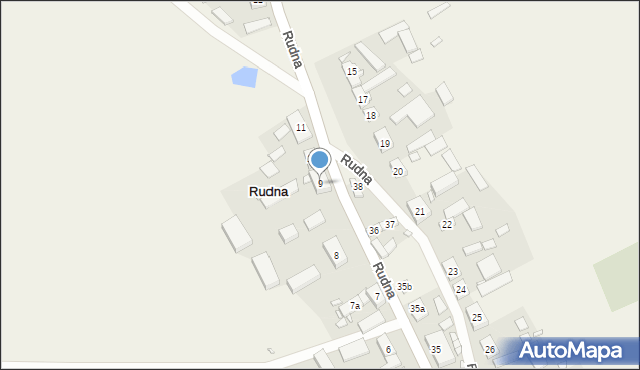 Rudna, Rudna, 9, mapa Rudna