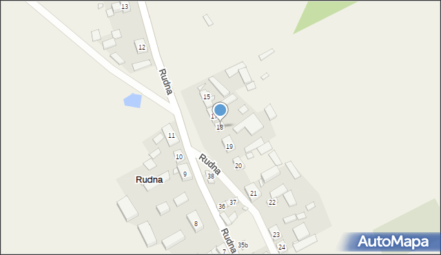 Rudna, Rudna, 18, mapa Rudna