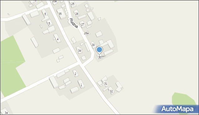 Rudna, Rudna, 30, mapa Rudna