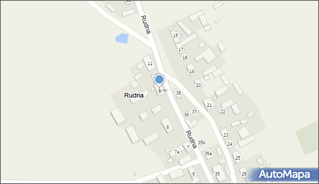 Rudna, Rudna, 9, mapa Rudna