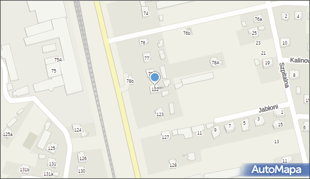 Rudna Mała, Rudna Mała, 122, mapa Rudna Mała