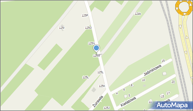 Rudna Mała, Rudna Mała, 125M, mapa Rudna Mała