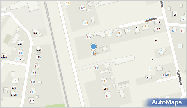 Rudna Mała, Rudna Mała, 128, mapa Rudna Mała