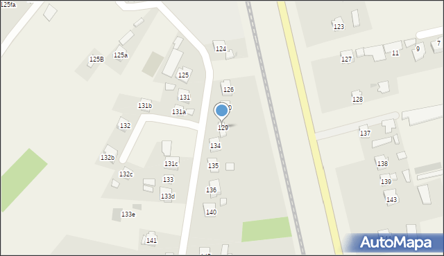 Rudna Mała, Rudna Mała, 129, mapa Rudna Mała