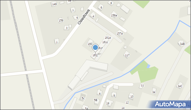 Rudna Mała, Rudna Mała, 161j, mapa Rudna Mała