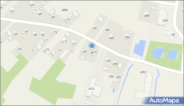 Rudna Mała, Rudna Mała, 167, mapa Rudna Mała