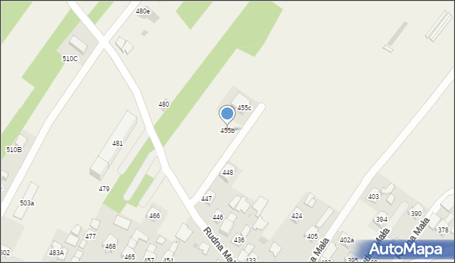 Rudna Mała, Rudna Mała, 455b, mapa Rudna Mała