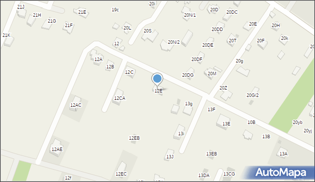 Rudna Wielka, Rudna Wielka, 12E, mapa Rudna Wielka