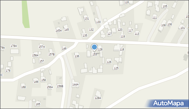 Rudna Wielka, Rudna Wielka, 133, mapa Rudna Wielka