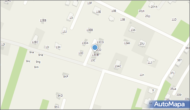 Rudna Wielka, Rudna Wielka, 13CB, mapa Rudna Wielka