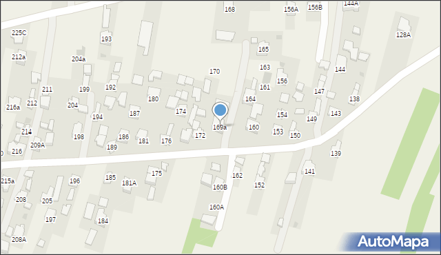 Rudna Wielka, Rudna Wielka, 169a, mapa Rudna Wielka