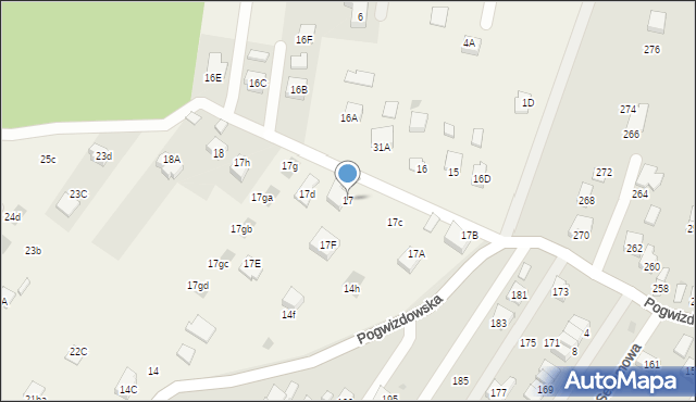 Rudna Wielka, Rudna Wielka, 17, mapa Rudna Wielka