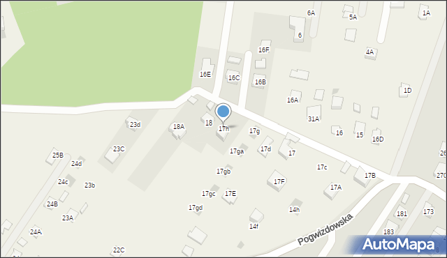 Rudna Wielka, Rudna Wielka, 17h, mapa Rudna Wielka