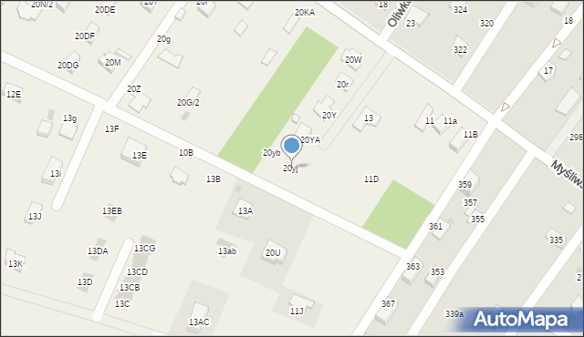 Rudna Wielka, Rudna Wielka, 20yj, mapa Rudna Wielka