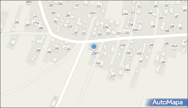 Rudna Wielka, Rudna Wielka, 225, mapa Rudna Wielka