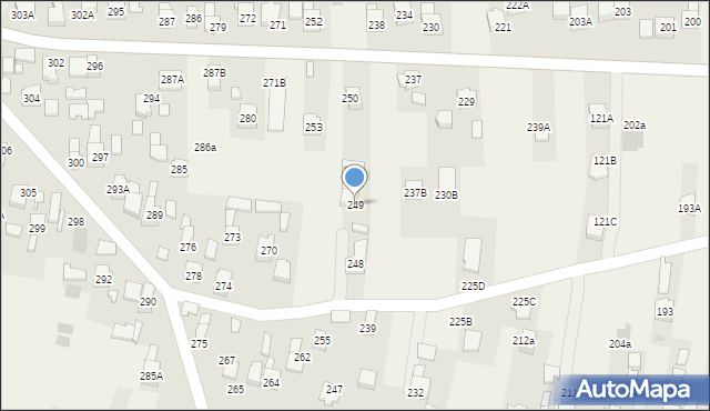 Rudna Wielka, Rudna Wielka, 249, mapa Rudna Wielka