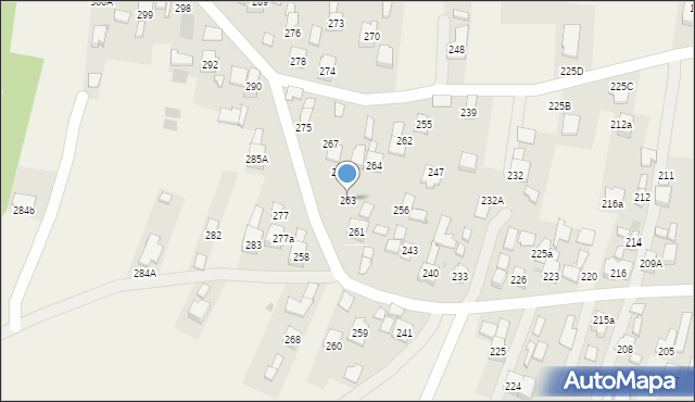 Rudna Wielka, Rudna Wielka, 263, mapa Rudna Wielka