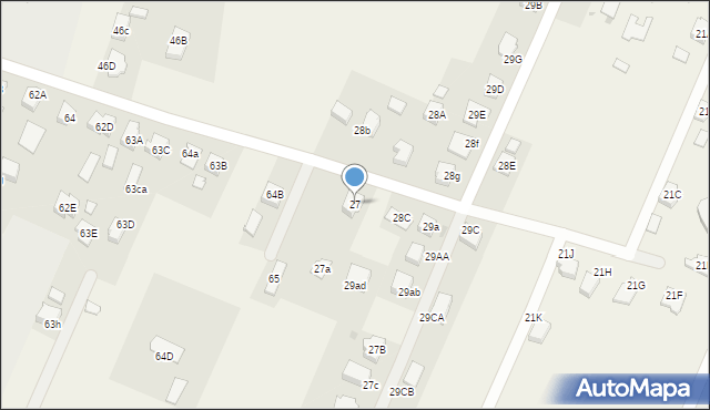 Rudna Wielka, Rudna Wielka, 27, mapa Rudna Wielka