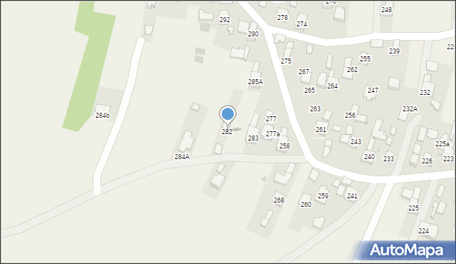 Rudna Wielka, Rudna Wielka, 284, mapa Rudna Wielka